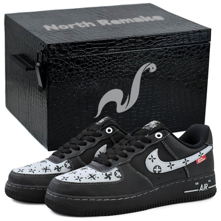 Nike Nike Air Force 1 Skateboard Shoes Unisex Low Top Black, White