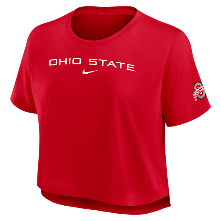 Nike Nike T Shirts Women's University Red Crew Neck Moderate