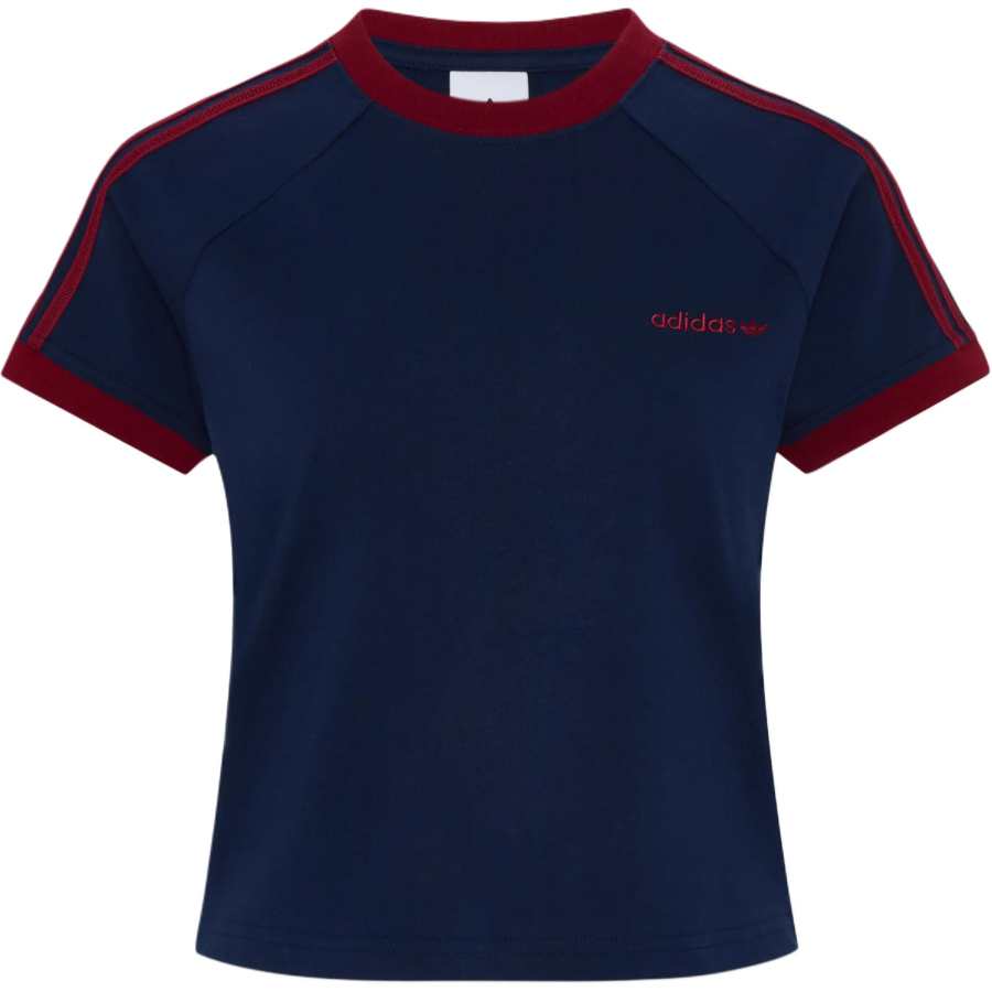 Adidas Originals T Shirts Women's Dark Indigo Crew Neck Other