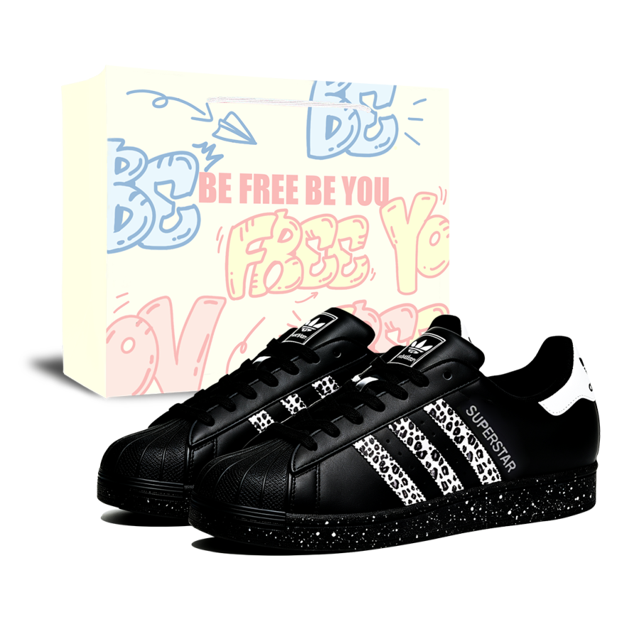 Adidas Originals Superstar 2 Skateboard Shoes Women's Low Top Black