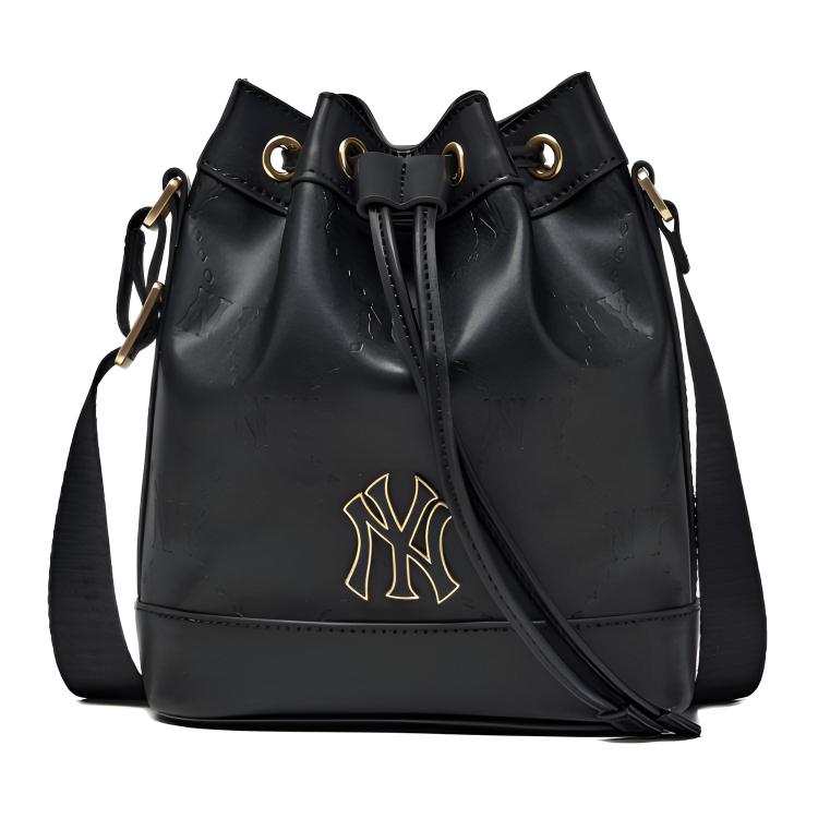MLB Leather Shoulder Bag, Crossbody Bag Kids' Pink/Black