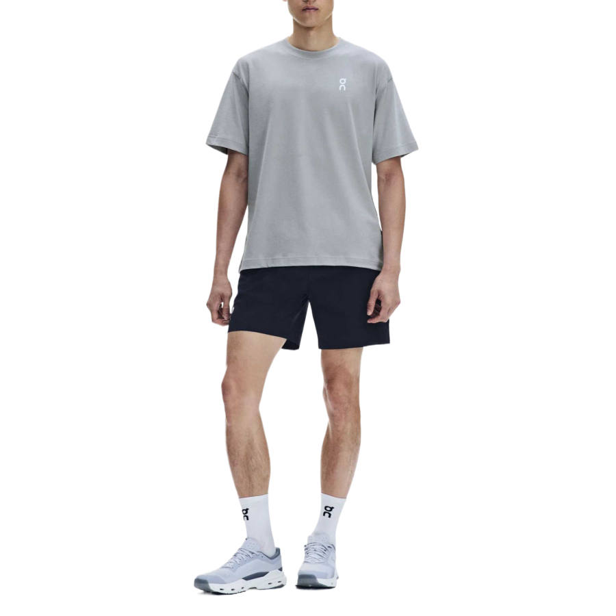 On T Shirts Men's Apollo Blue Crew Neck Moderate Straight Fit