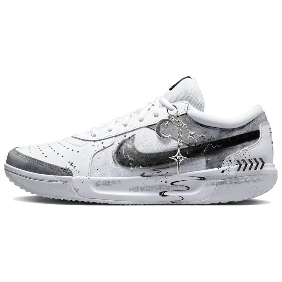 Nike Nike Court Lite 3 Tennis Shoes Men's Low Top White, Black, Gray