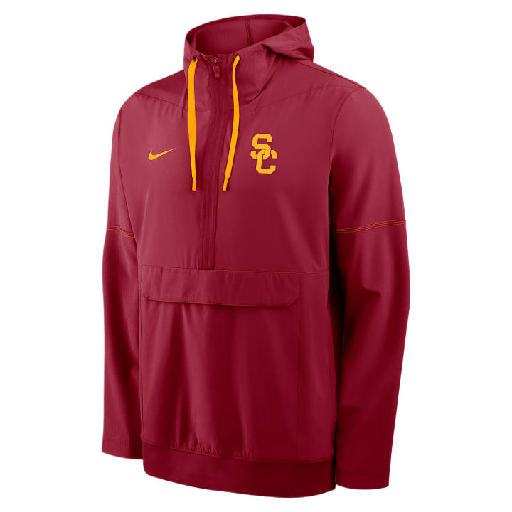 Nike Nike Jackets Men's Crimson Team/University Gold Team Hooded Non Detachable Moderate