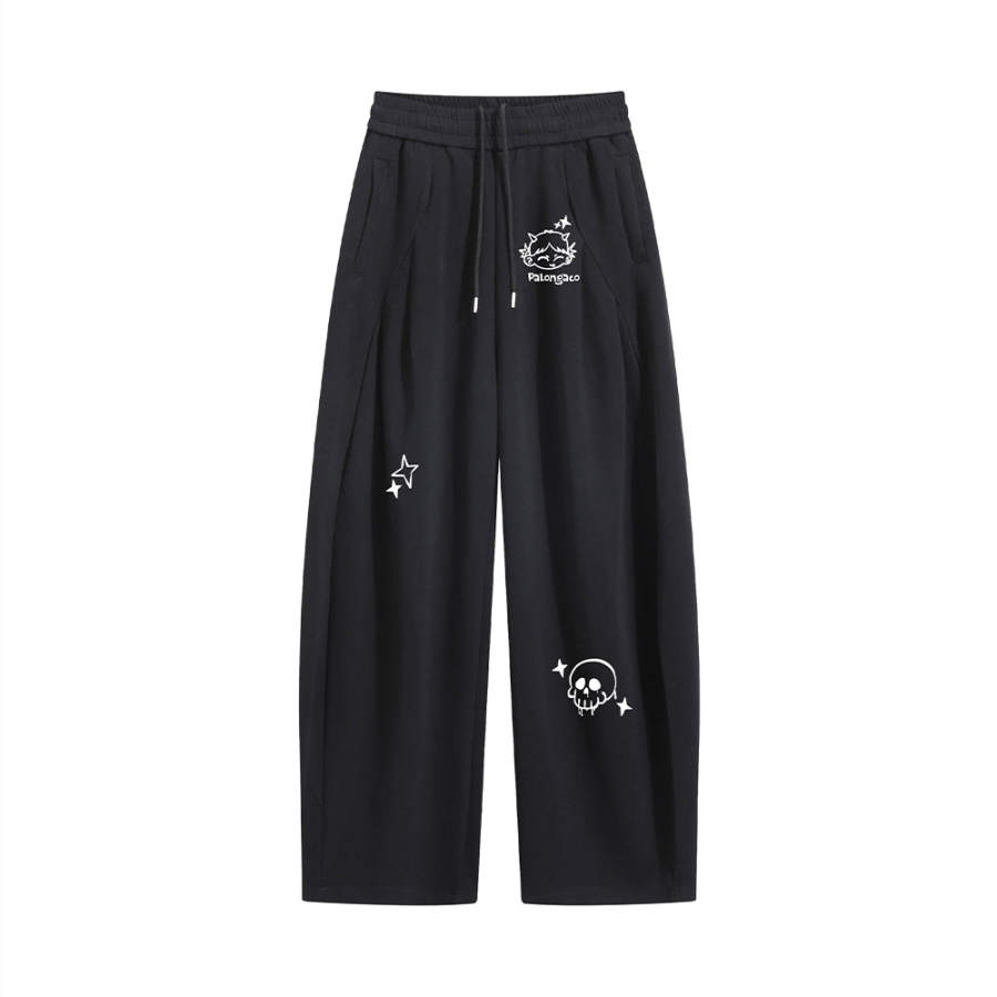 PAL ONGACO Casual Pants Unisex Moderate Straight Fit Pants