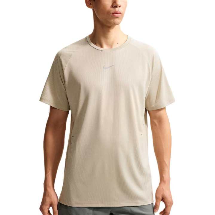 Nike Nike Running T Shirts Men's Milk White II/Sail White Crew Neck Moderate