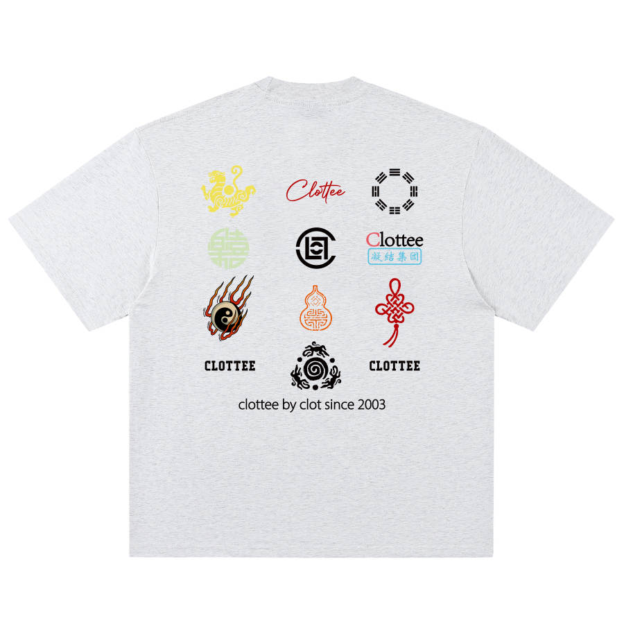 CLOT T Shirts Unisex Crew Neck Moderate Straight Fit