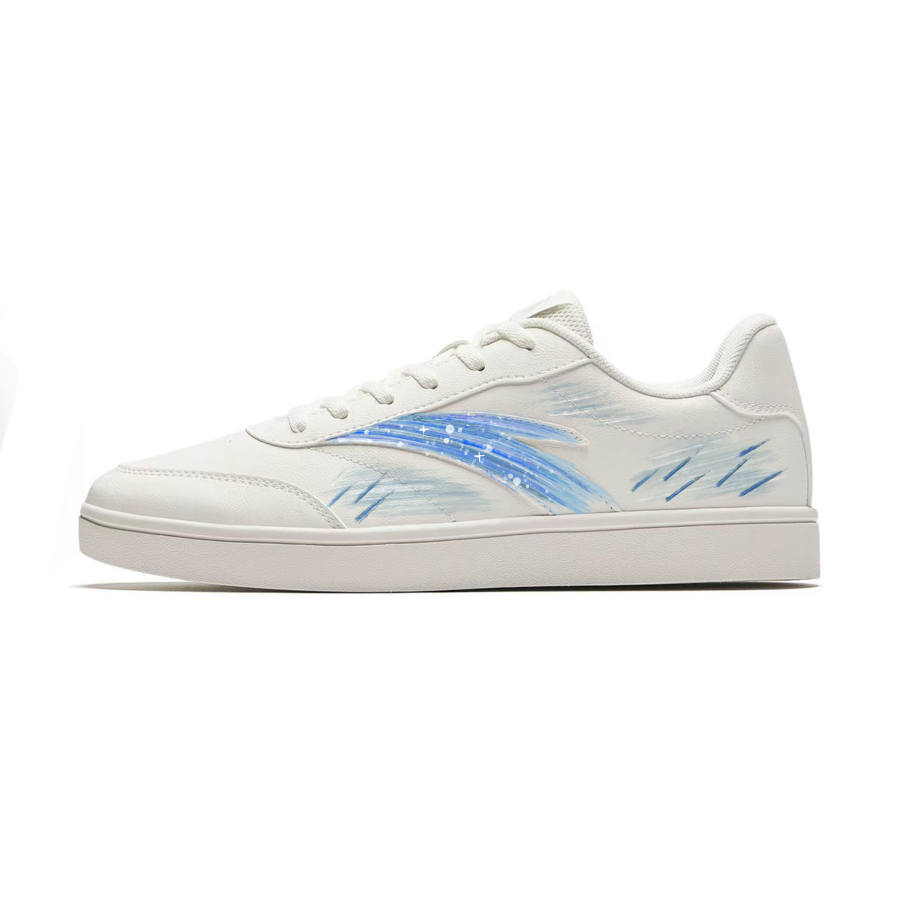 ANTA Active Skateboard Shoes Unisex Low Top White/Blue