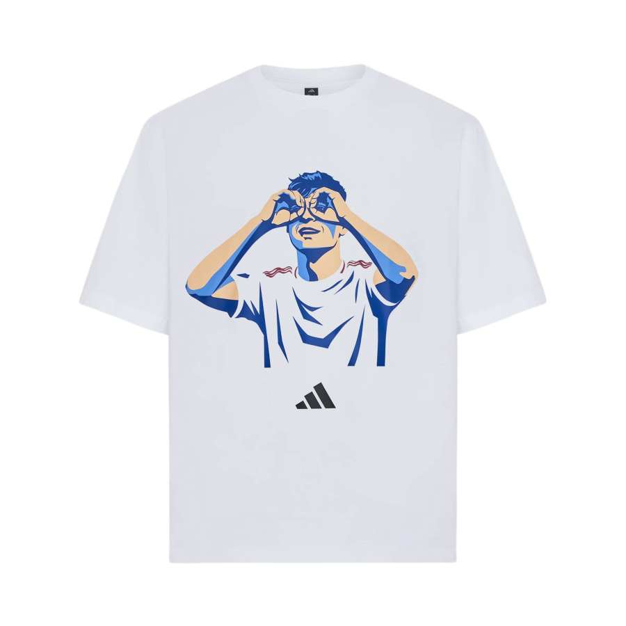 Adidas Adidas T Shirts Unisex White Crew Neck Moderate