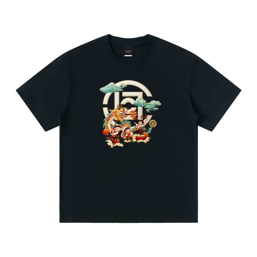 CLOT T Shirts Unisex Crew Neck Moderate Straight Fit