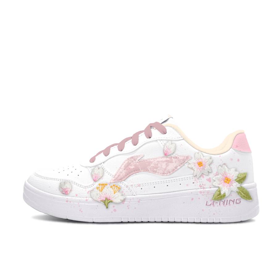 Li-Ning Li Ning Floating Boat Skateboard Shoes Women's Low Top Green