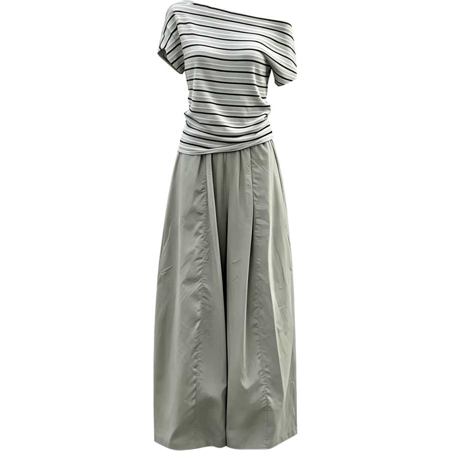 CHARM GLOW Casual Suits Women's Asymmetrical Collar Moderate