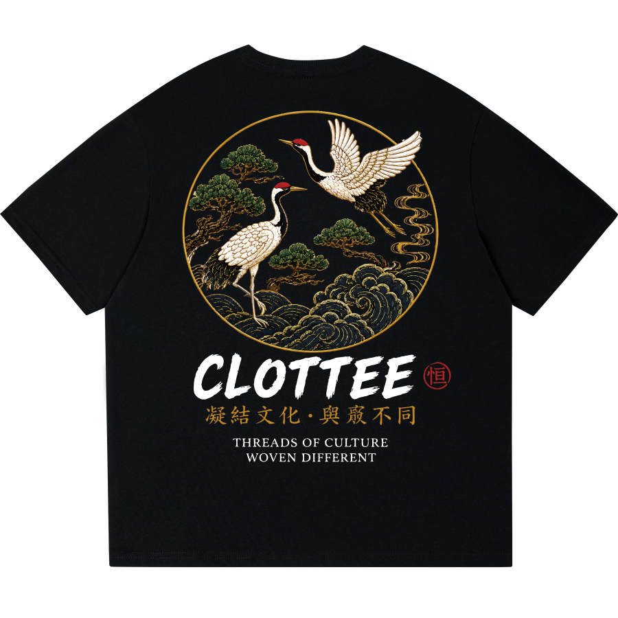 CLOT T Shirts Unisex Crew Neck Moderate Straight Fit