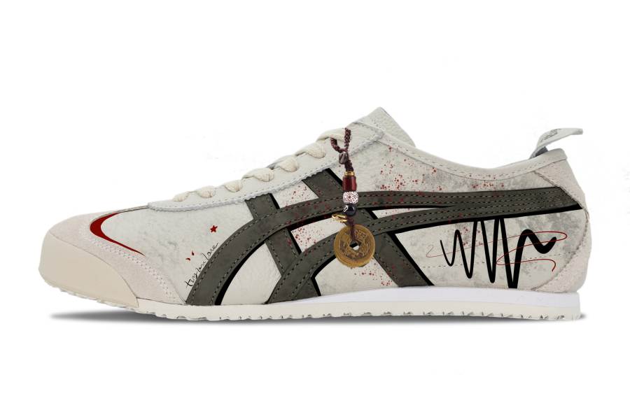 Onitsuka Tiger Mexico 66 Casual Shoes Unisex Low Top Beige