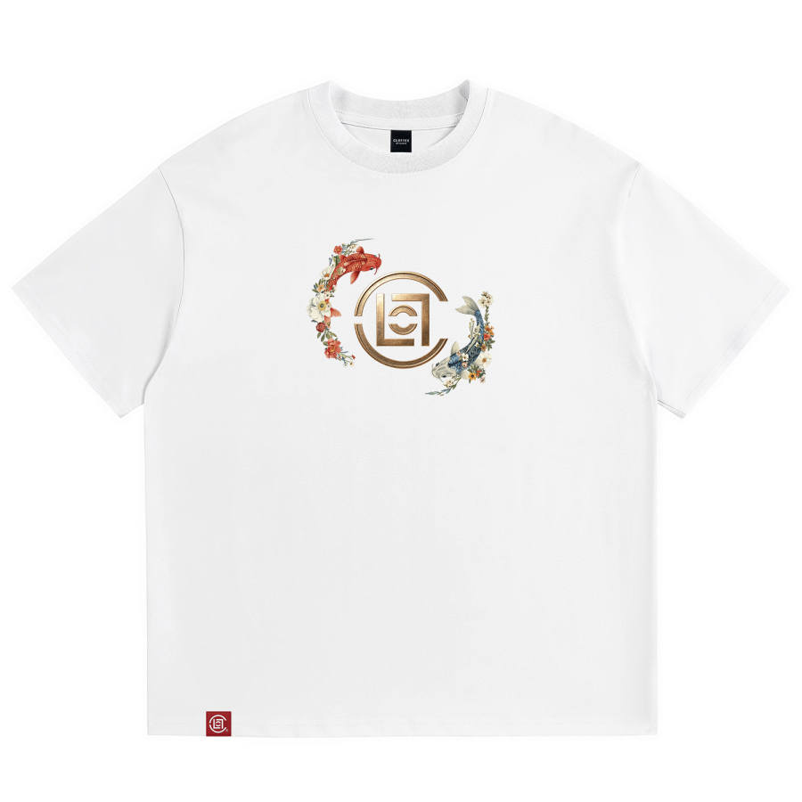 CLOT T Shirts Unisex Crew Neck Moderate Straight Fit