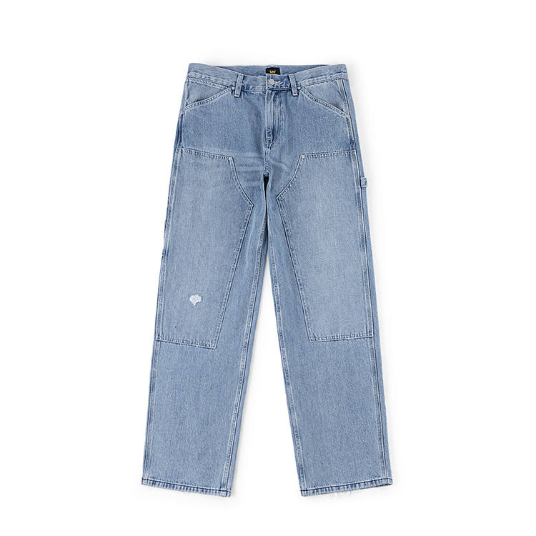 Lee Lee Jeans Men's Light Blue Moderate Wide Leg Pants