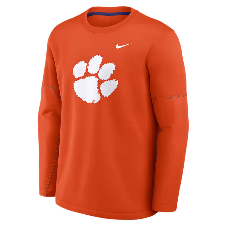 Nike Nike T Shirts Men's University Orange/New Orchid Crew Neck Moderate Straight Fit