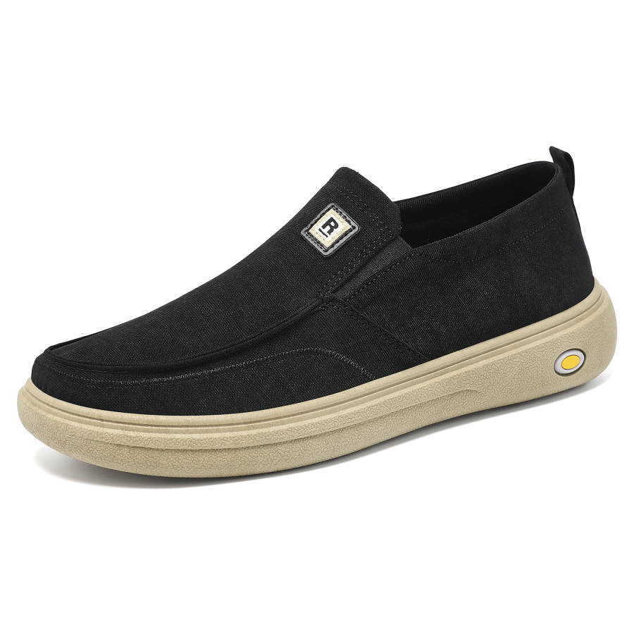 JBBCN Casual Shoes Men's Low Top Black/Gray