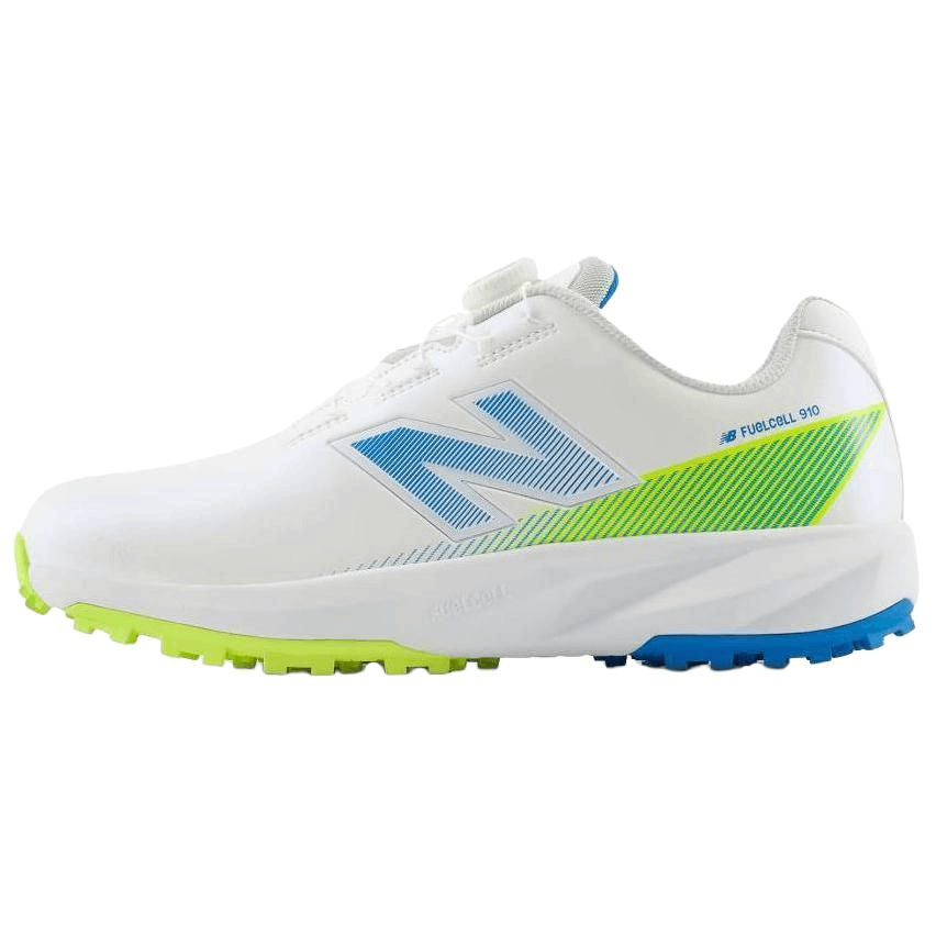 New Balance New Balance FuelCell 910 V1 Golf Shoes Unisex White/Yellow Blue