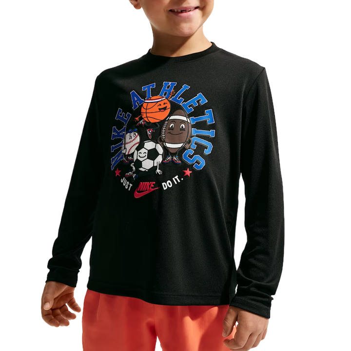 Nike Nike Kids' Quick Dry T Shirts Crew Neck Moderate