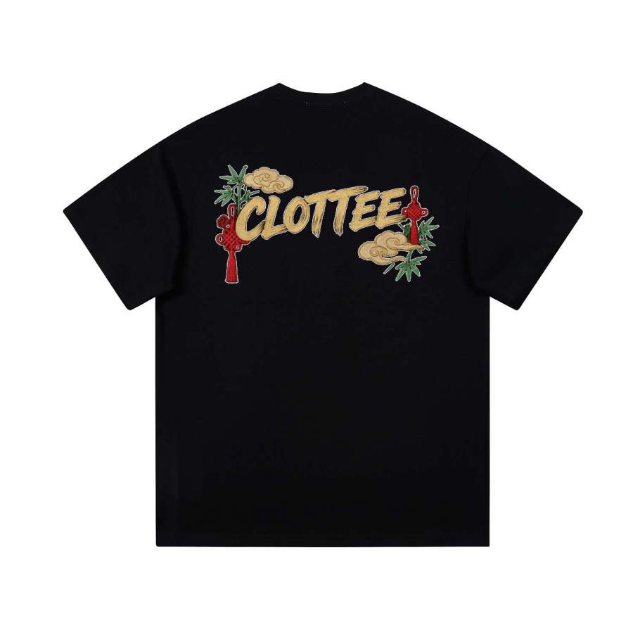 CLOT T Shirts Unisex Crew Neck Moderate Straight Fit