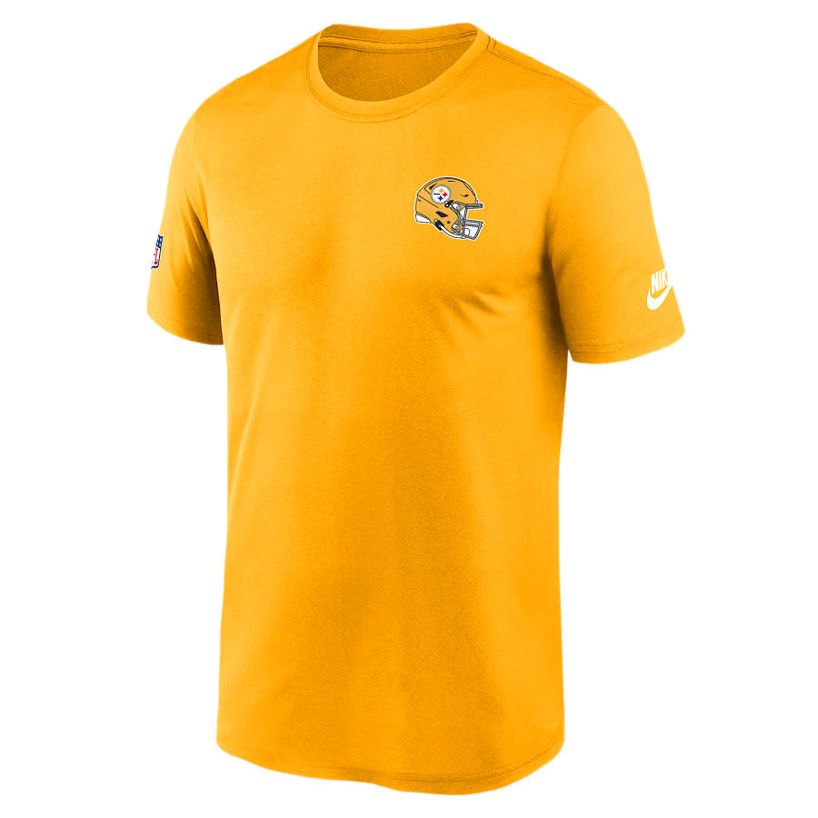 Nike Nike NFL T Shirts Men's Gold Crew Neck Moderate