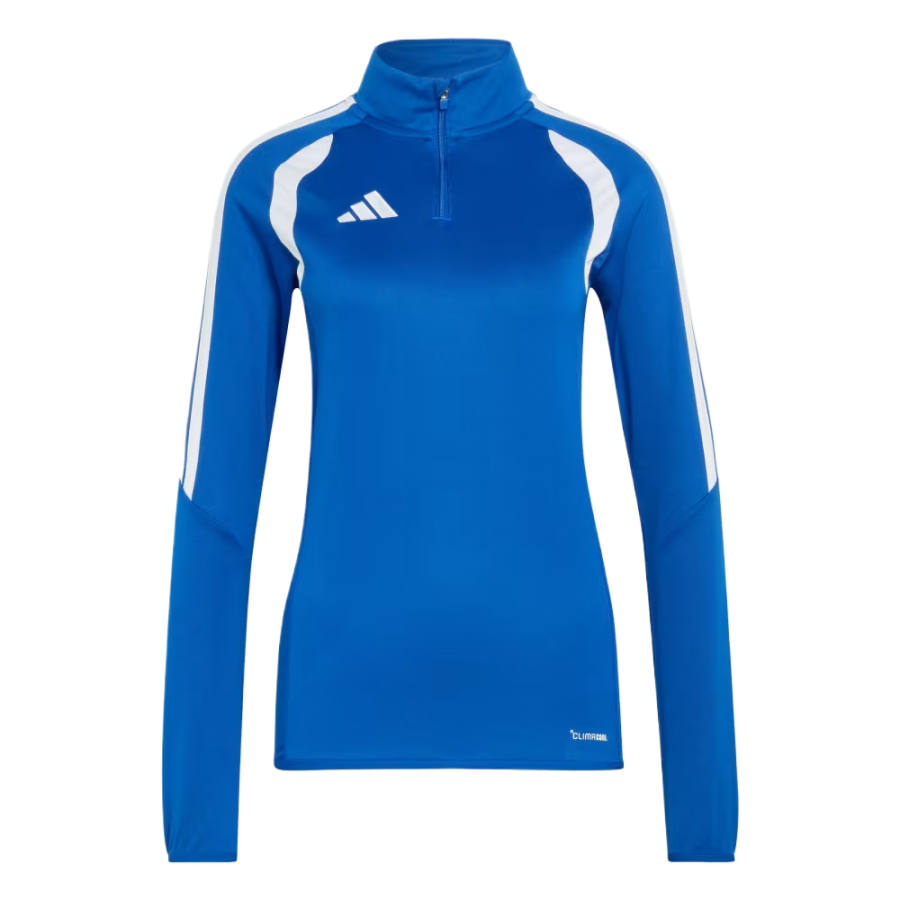 Adidas Adidas T Shirts Women's Royal Blue/White Stand Collar Moderate