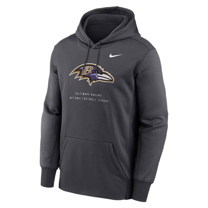 Nike Nike NFL Sweatshirts Men's Charcoal Pencil Hooded Non Detachable Moderate
