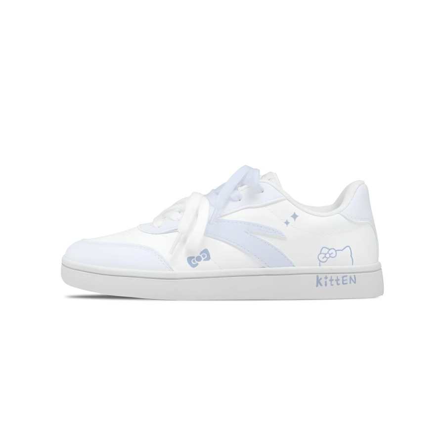 ANTA Active Skateboard Shoes Women's Low Top Blue