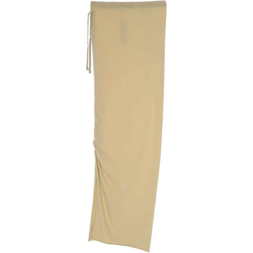 RICK OWENS Casual Long Skirts Women's Khaki Moderate Long Skirt Other