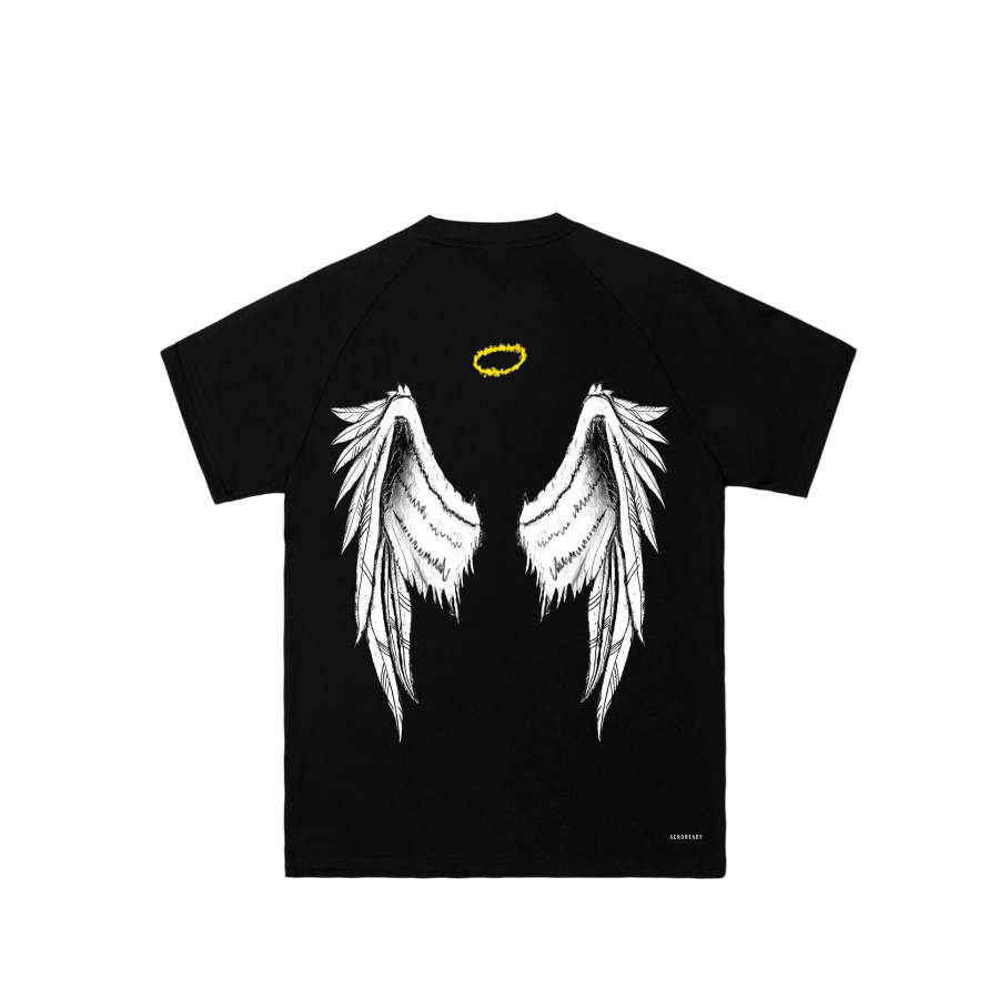 Adidas Adidas Football T Shirts Men's Black Crew Neck Moderate