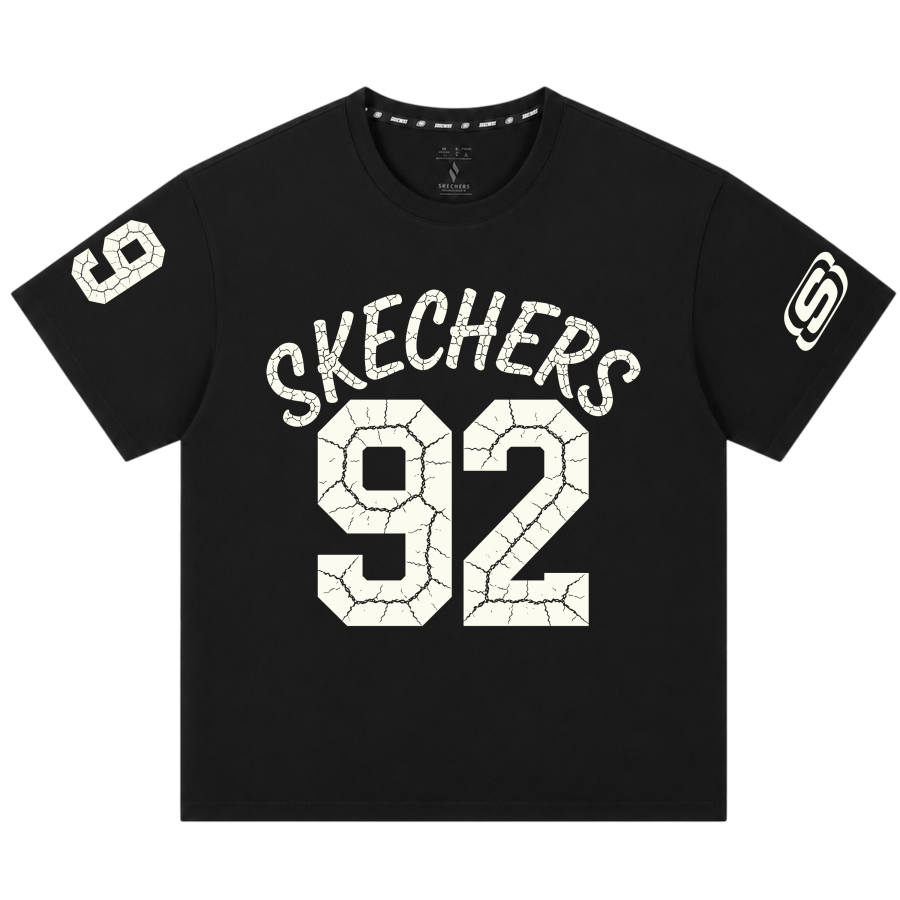 Skechers T Shirts Unisex Crew Neck Moderate Straight Fit
