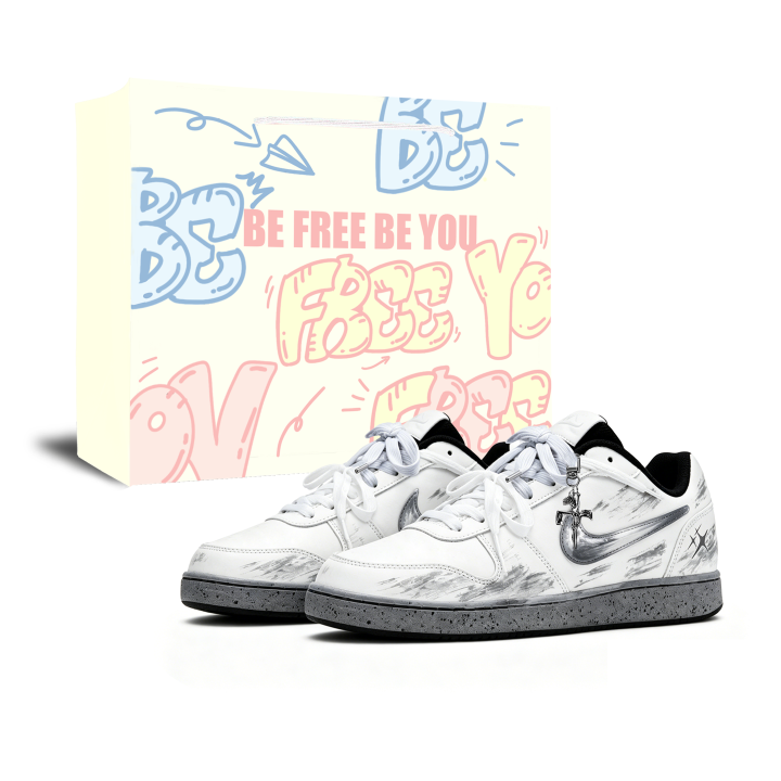 Nike Nike Dunk Skateboard Shoes Unisex Low Top Gray