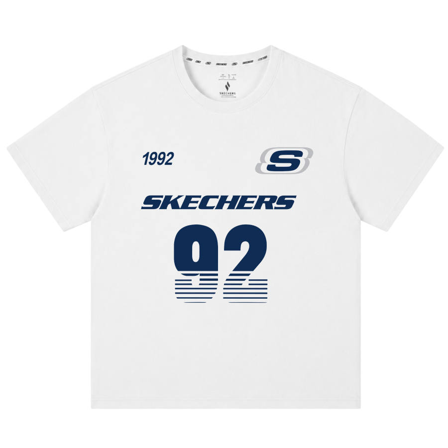 Skechers T Shirts Unisex Crew Neck Moderate Straight Fit
