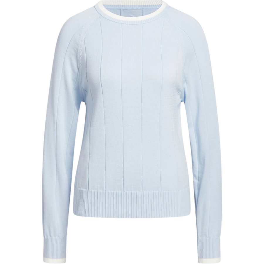 Adidas Adidas Ultimate365 Sweatshirts Women's Crystal Blue Crew Neck Moderate