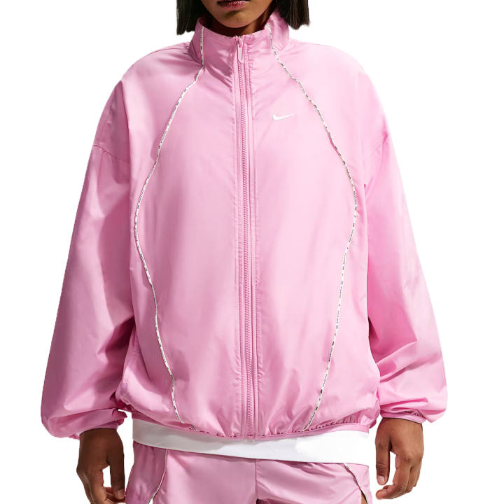 Nike Nike Jackets Women's Pink Rise/Sailing Boat/Sailboat Stand Collar Moderate