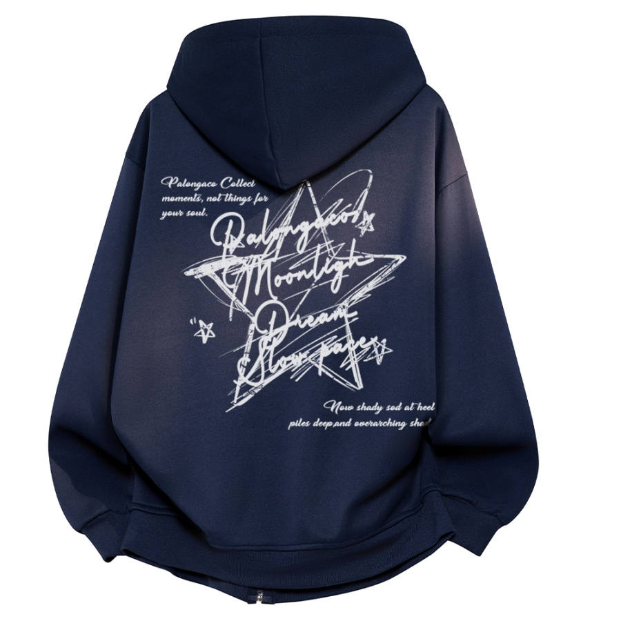 PAL ONGACO Sweatshirts Unisex Hooded Non Detachable Moderate Straight Fit