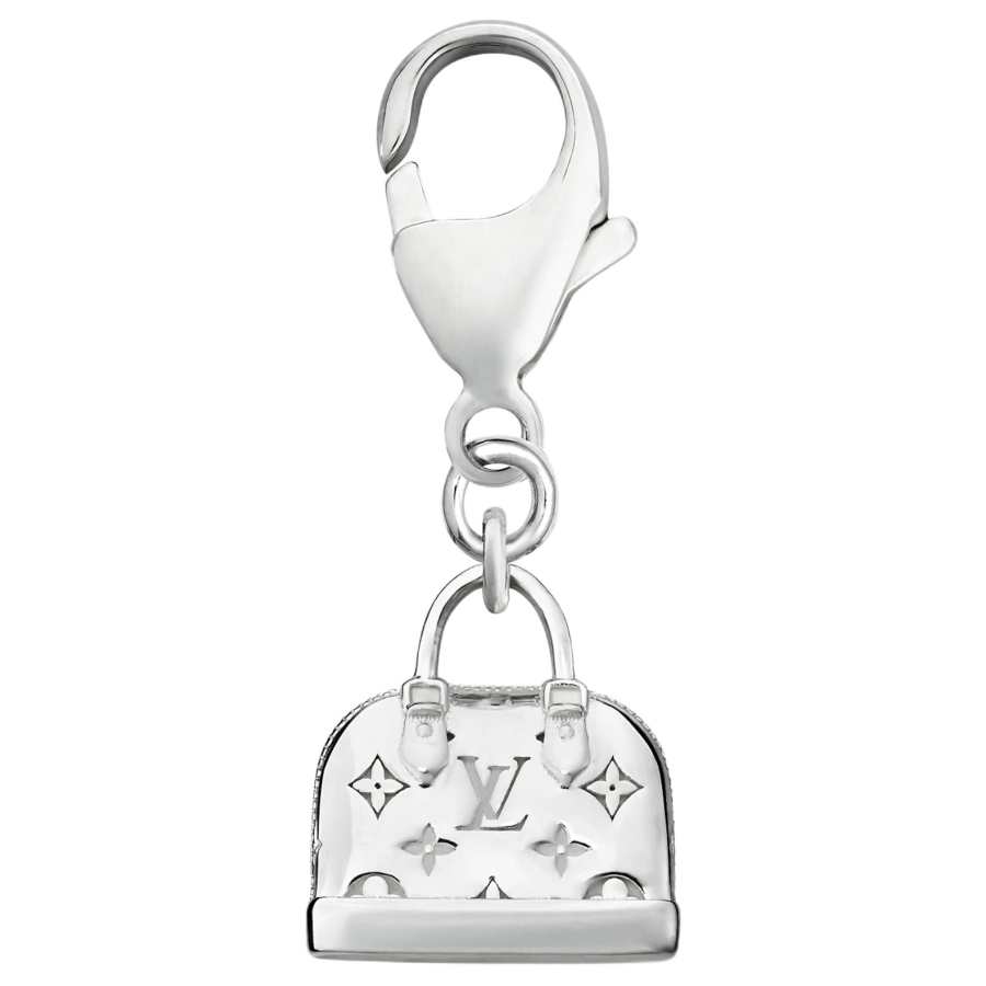 LOUIS VUITTON LOUIS VUITTON Alma Bag Accessories Silver
