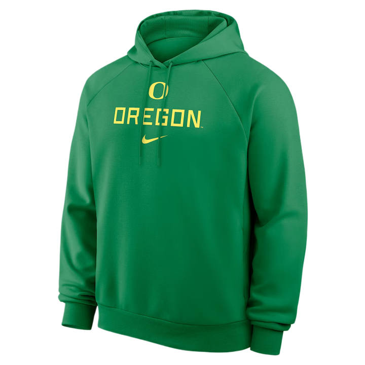 Nike Nike Sweatshirts Men's Apple Green Hooded Non Detachable Moderate Straight Fit