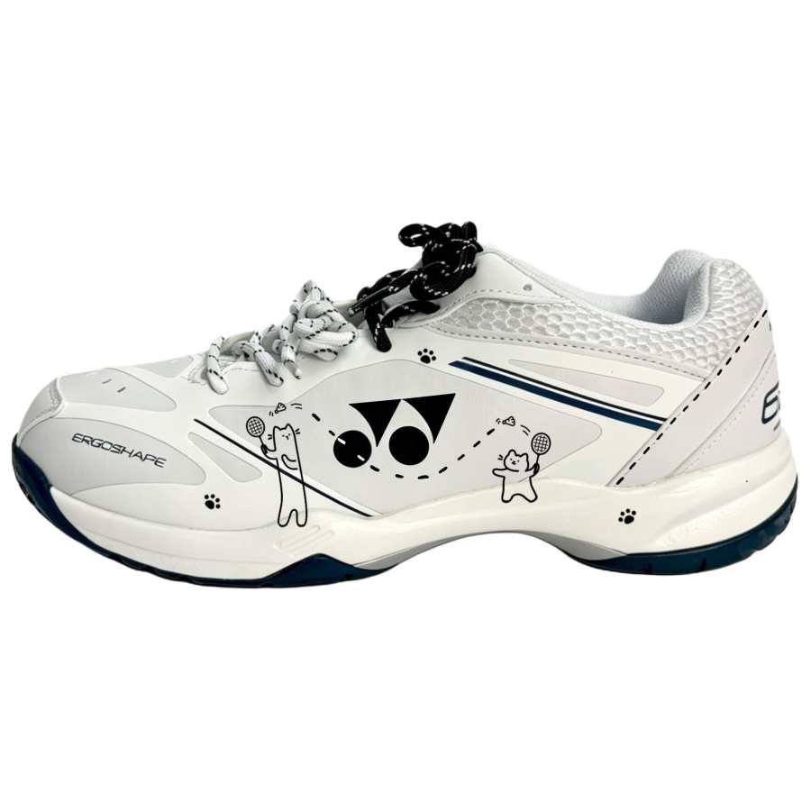YONEX Power Cushion Badminton Shoes Unisex Low Top White