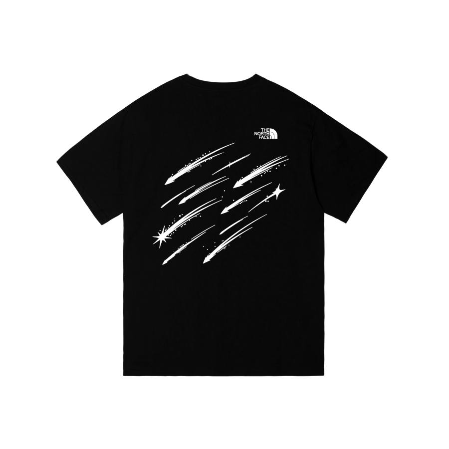 THE NORTH FACE T Shirts Unisex Black Crew Neck