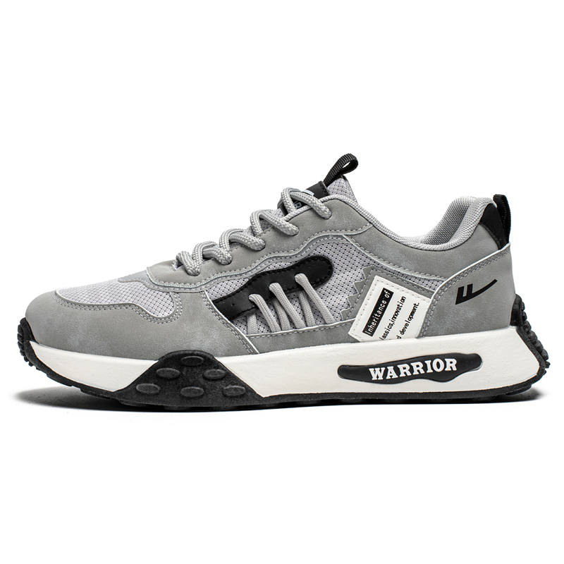WARRIOR WARRIOR Casual Shoes Men's Low Top Gray/Black
