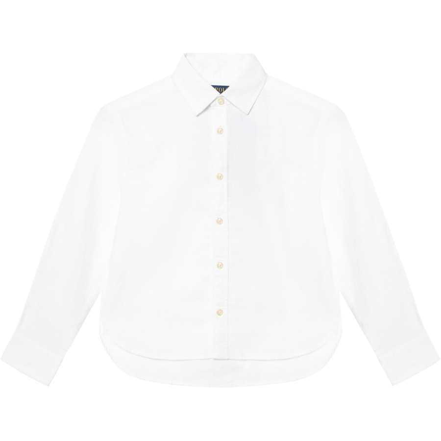 Polo Ralph Lauren Shirt SS25 White Teenagers