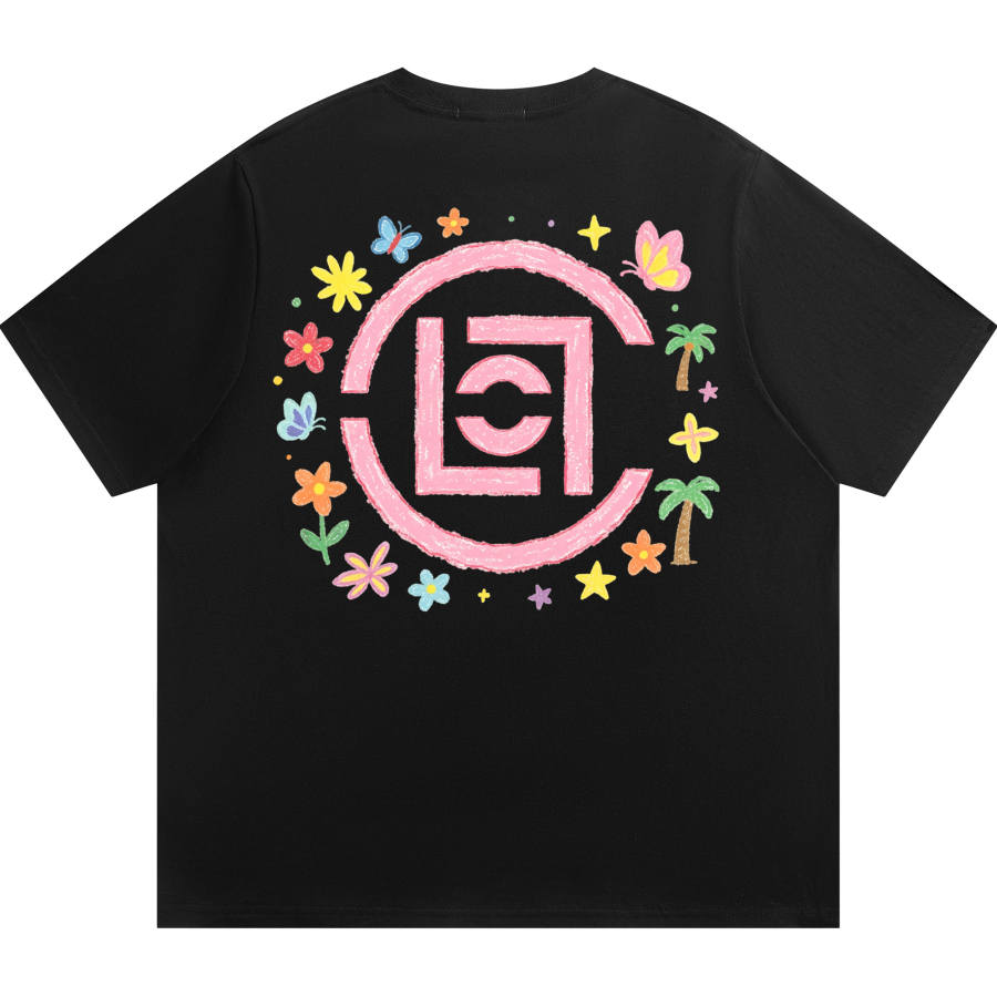 CLOT T Shirts Unisex Crew Neck Moderate Straight Fit
