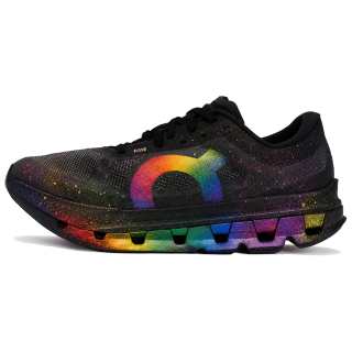 On Cloudflow 5 Running Shoes Men's Low Top Black Red Yellow Green Blue Purple