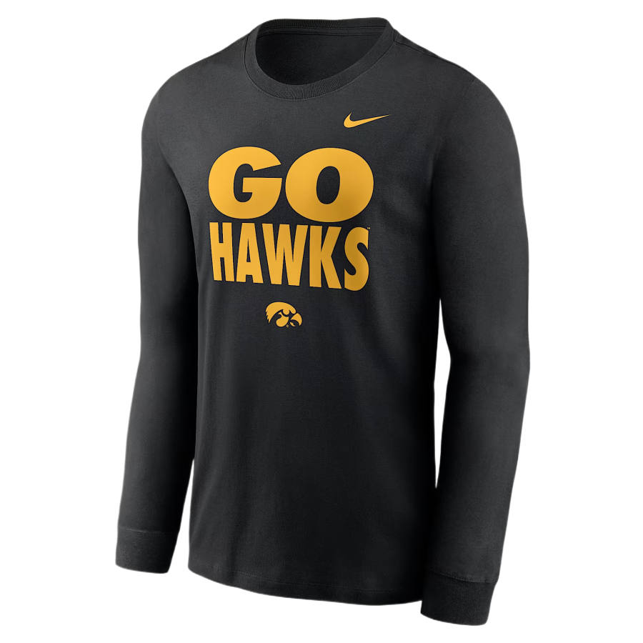 Nike Nike Dri Fit College T Shirts Men's Black Crew Neck Moderate