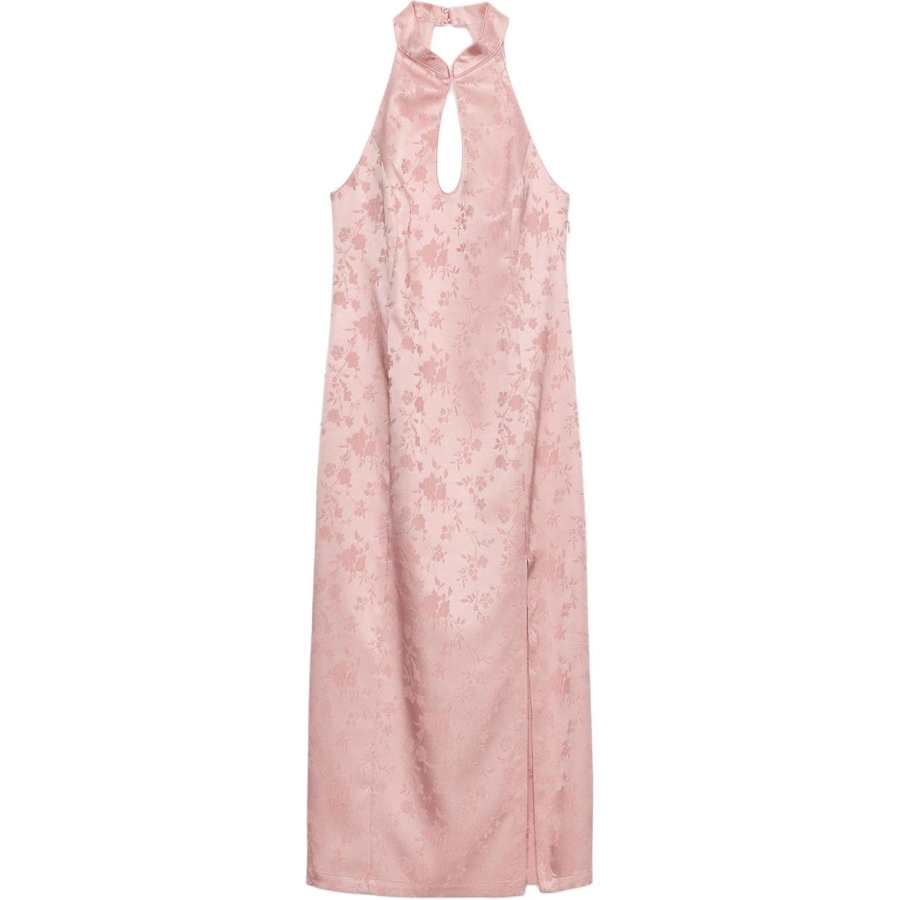 ZARA Sleeveless Dresses Women's Pink Moderate