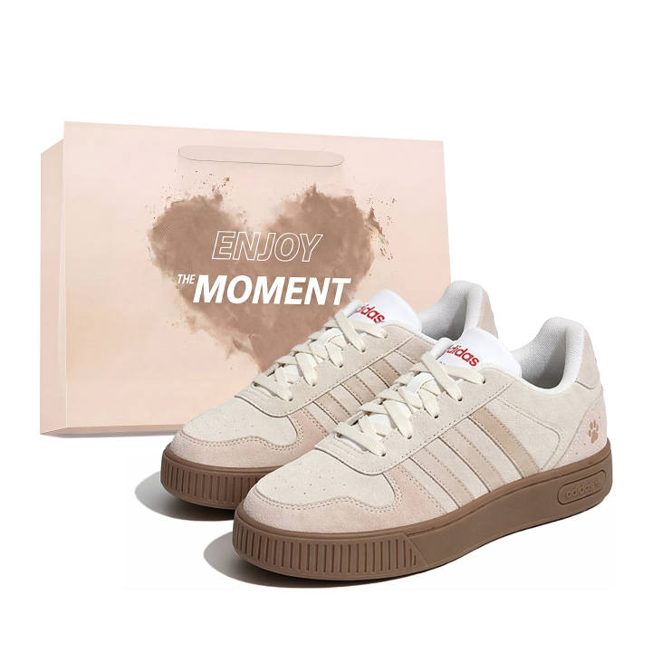 Adidas Adidas D PAD Skateboard Shoes Unisex Low Top White/Beige/Brown