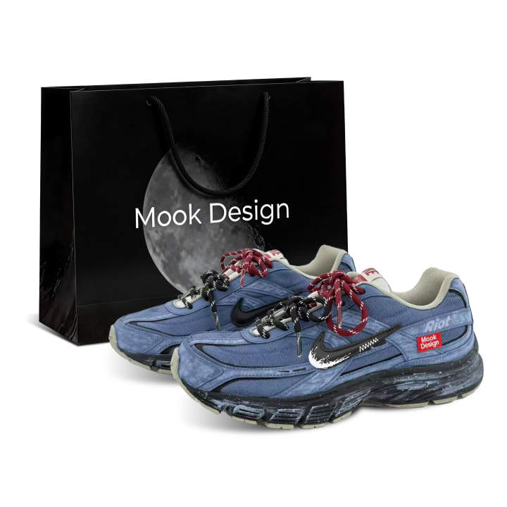 Nike Nike Initiator Running Shoes Men's Low Top Blue Black