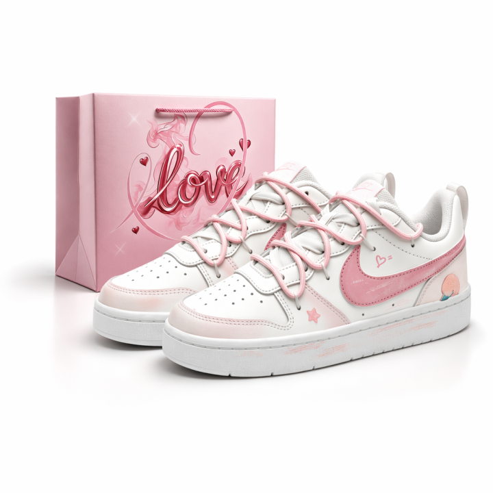 Nike Nike Court Borough Skateboard Shoes Women's Low Top White